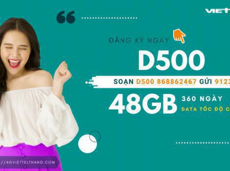 Cách Kích Hoạt Sim D500 Viettel Dễ Nhất và Nhanh Nhất