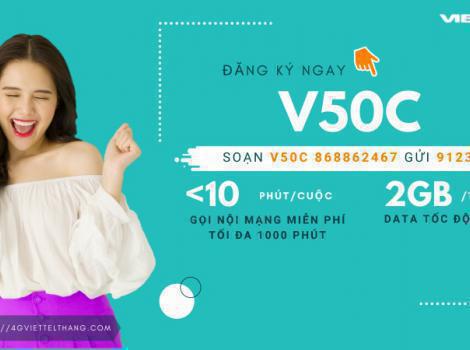 [MỚI] Cách đăng ký 4G Viettel 50K 1 tháng siêu ưu đãi data