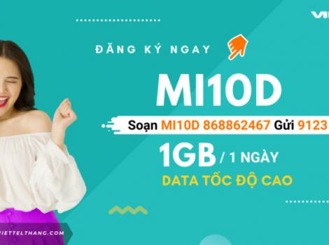 Cách đăng ký mạng 4G Viettel 10K (1 ngày và 1 tháng) mới nhất