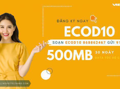 Đăng ký 4G Viettel 10K 1 tháng thành công trong 1 nốt nhạc