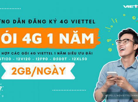 Cách đăng ký gói cước 4G Viettel 1 năm siêu khuyến mãi 2024