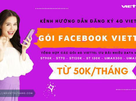 Cách đăng ký gói data facebook Viettel 4G mới nhất 2024