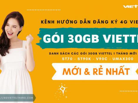 Tổng Hợp Các Gói 30Gb Viettel: Chi Tiết & Cách Đăng Ký
