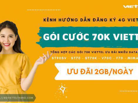 Gói Cước 70K Viettel 2Gb 1 Ngày: Chi Tiết & Cách Đăng Ký