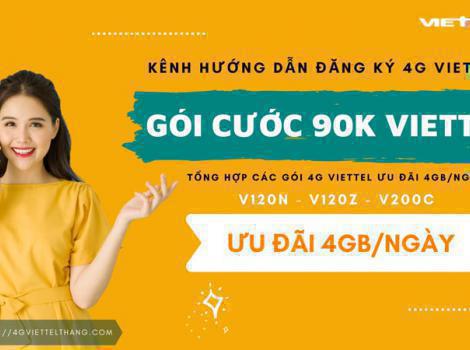 Gói Cước 90K Viettel 4Gb 1 Ngày: Chi Tiết & Cách Đăng Ký