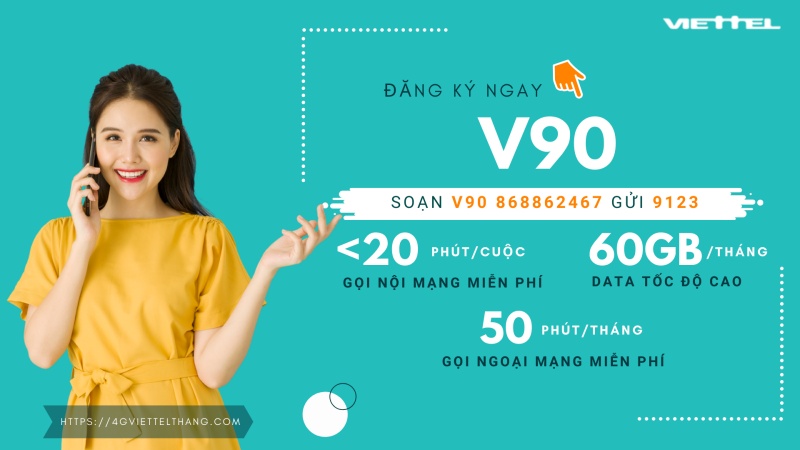 Hướng dẫn gia hạn gói V90 Viettel