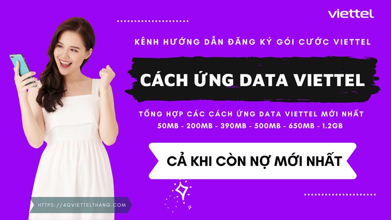 Cách ứng data Viettel