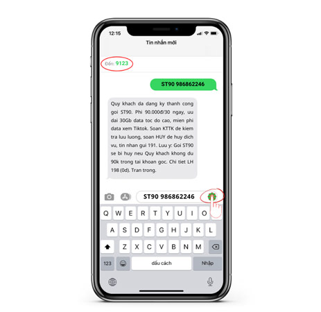 Cú pháp đăng ký internet 4G Viettel