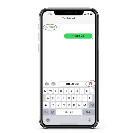 Cú pháp đăng ký gói TRE60 Viettel