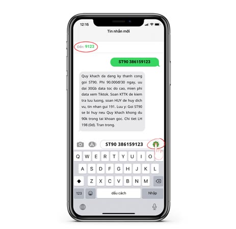 Đăng ký gói ST90 hay ST90K Viettel