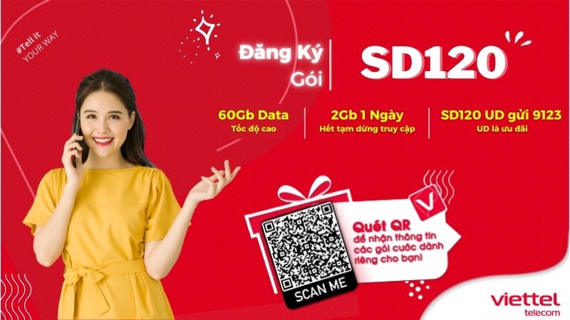 Gói 120k Viettel 2024