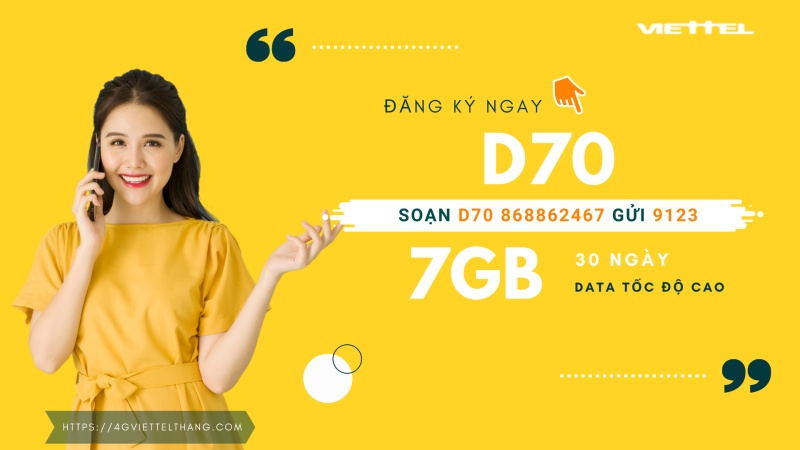 Gói D70 Viettel