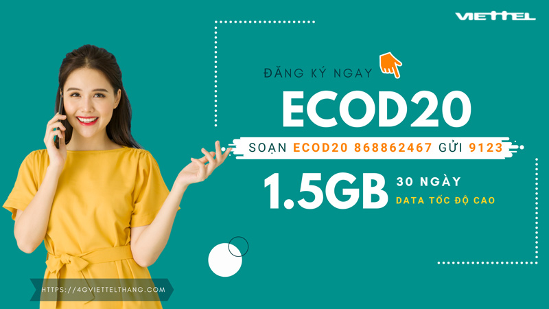 Gói Ecod20 Viettel