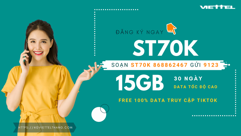 Gói ST70K Viettel