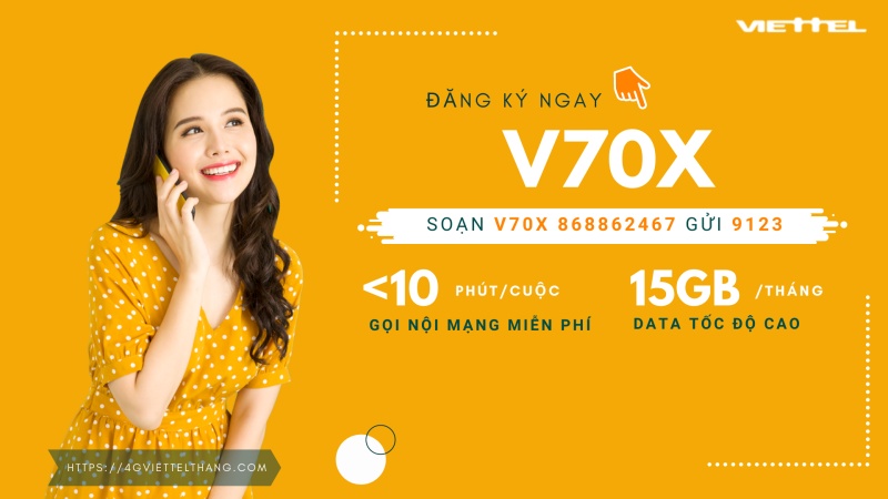 Gói V70X Viettel